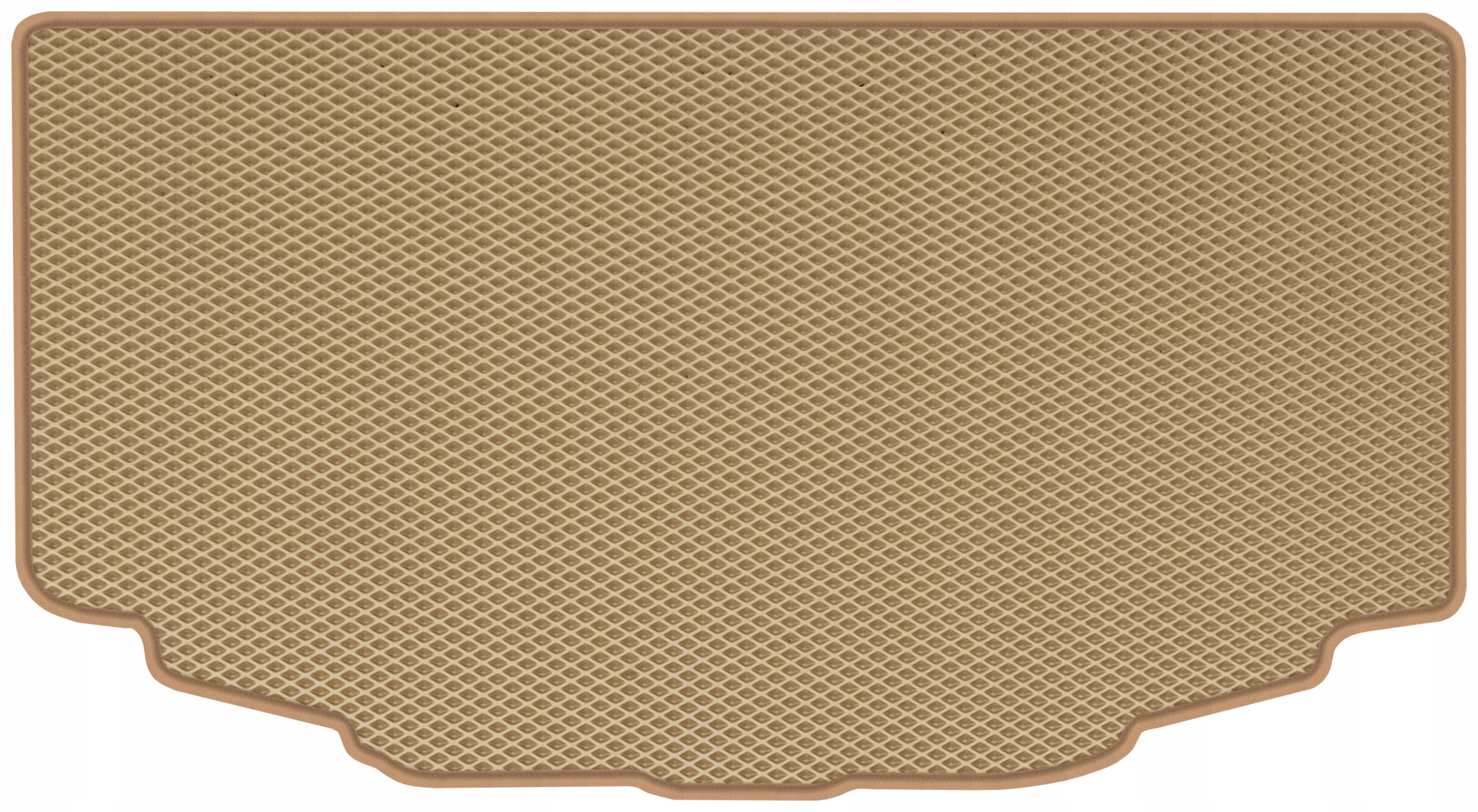 Nissan Pixo Hatchback 2009-2013 Koberec do zavazadlového prostoru Béžový kosočtverec