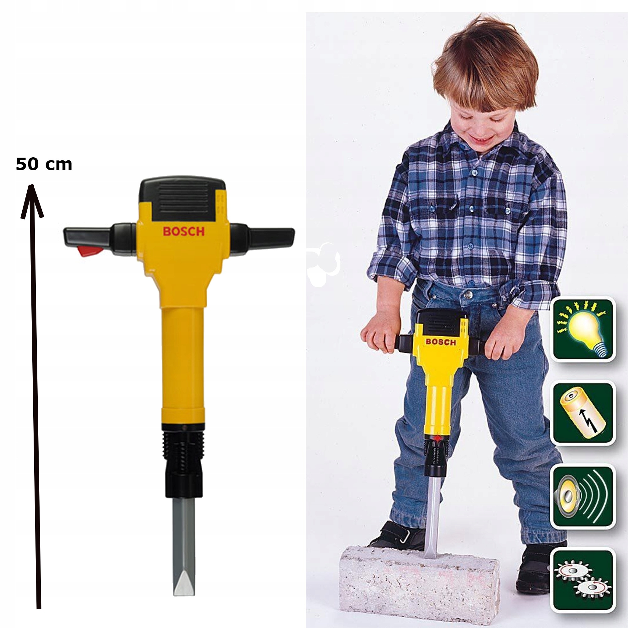 MŁOT PNEUMATYCZNY BOSCH ŚWIATŁO DŹWIĘK KLEIN Kod producenta 8405