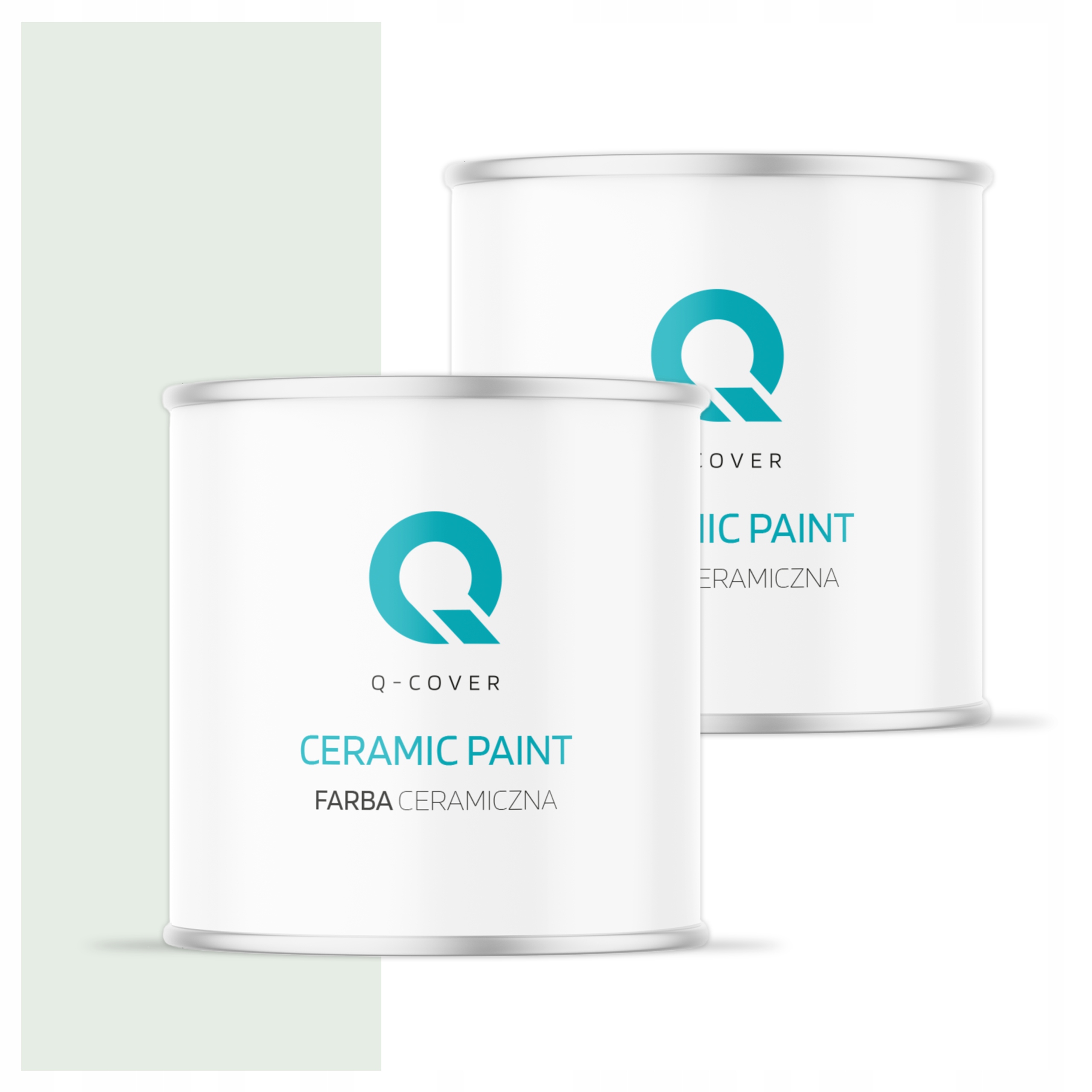 Barva Keramická Omyvatelná interiérová barva 2L Hluboká Matná Bílá Zelená H1881