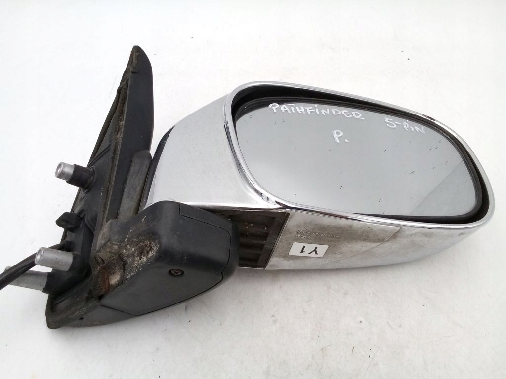 Nissan Pathfinder R50 mirror right electrics 5 PIN chrom chromowane