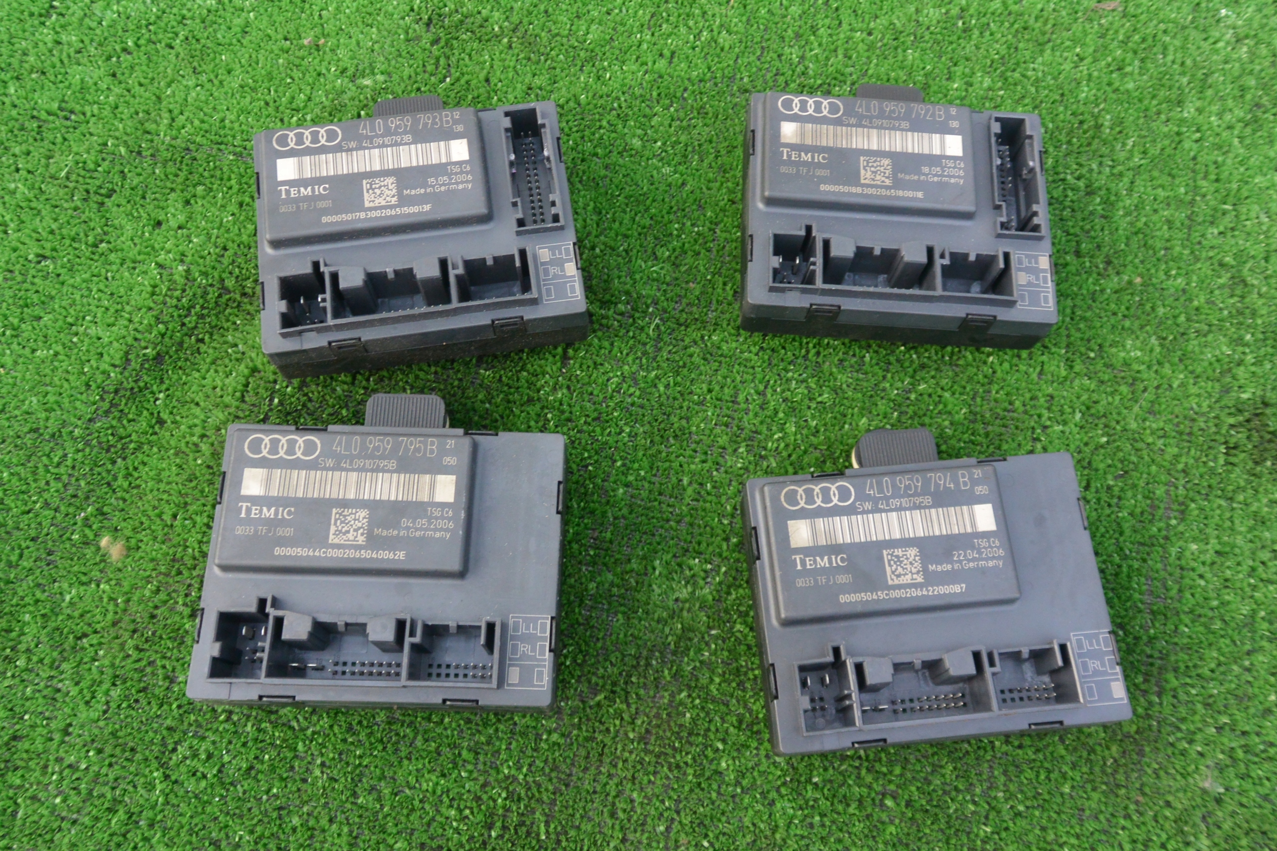 module control unit door AUDI Q7 4L KOMPLET EU