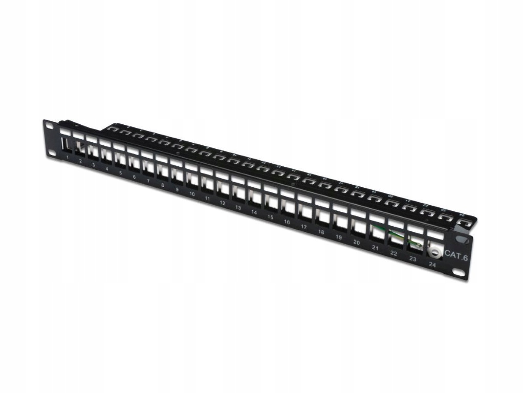 

PatchPanel Panel 19" 24x pod Keyston Digitus