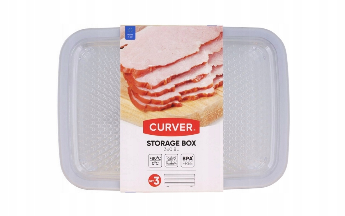 POJEMNIK NA WĘDLINY SZYNKE SER ŻYWNOŚĆ 3 POZIOMY Marka Curver