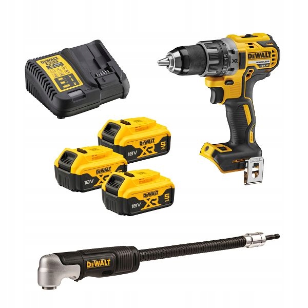 Wiertarko-wkrętarka Akumulatorowa Bl 18V 3*5.0AH Acc Dw DCD791P3A