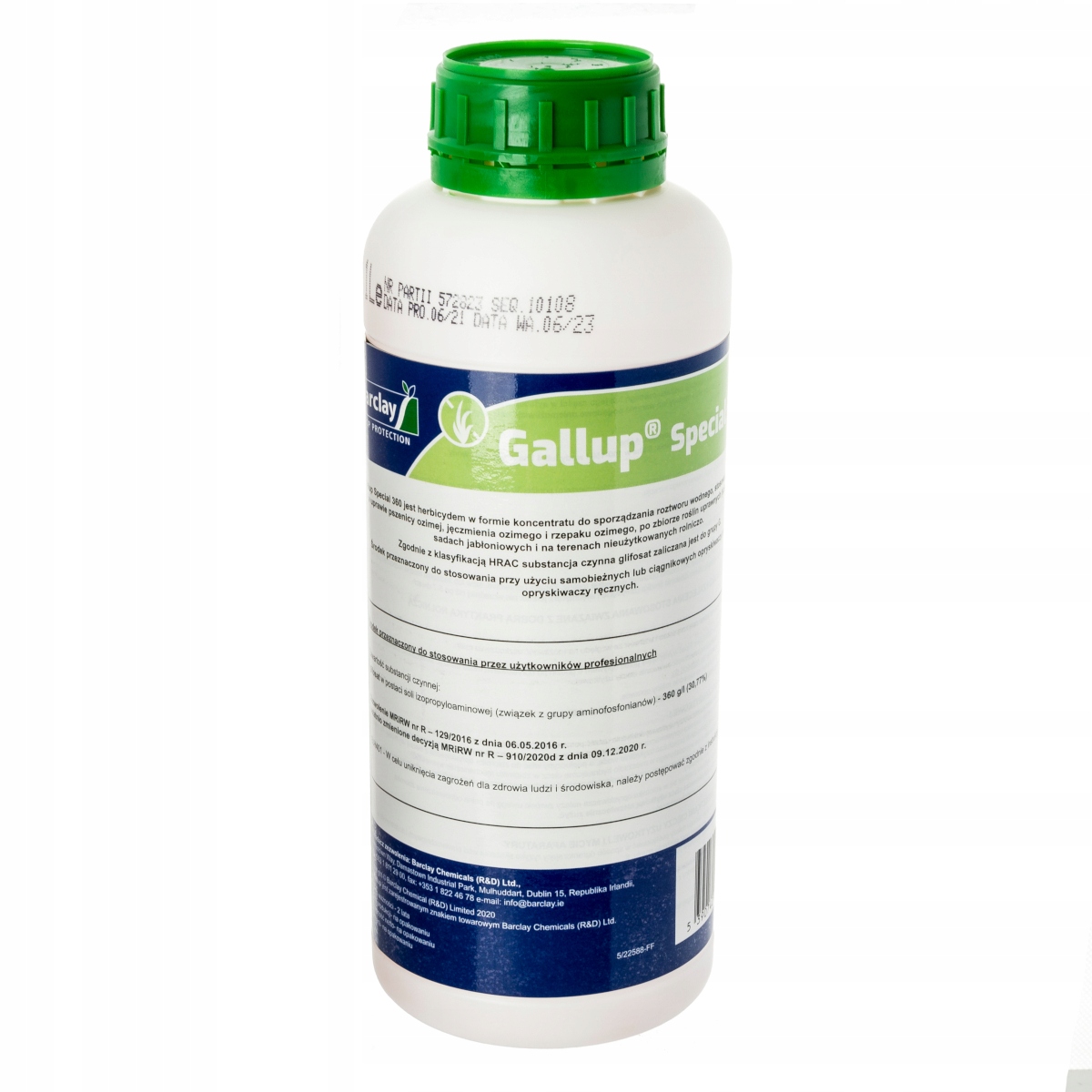 

Gallup Special 360 Sl 1L Barclay na Chwasty