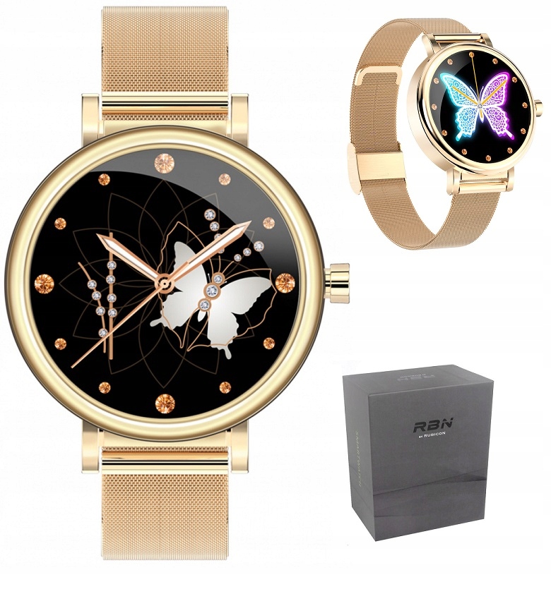 

Damski Smartwatch Rubicon na prezent kroki sms