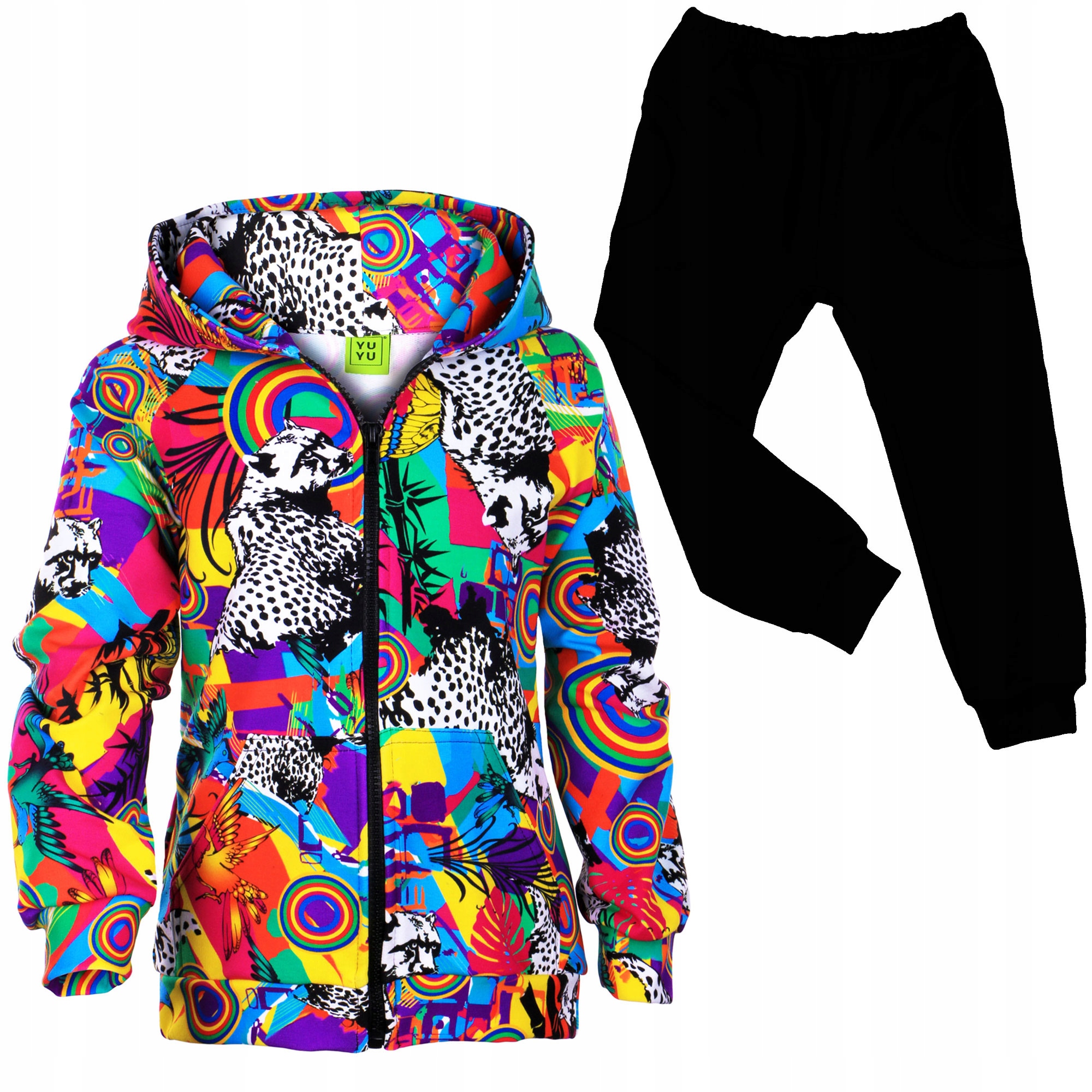 

Bobas Dres Bluza Pantera + Spodnie Czarne 122