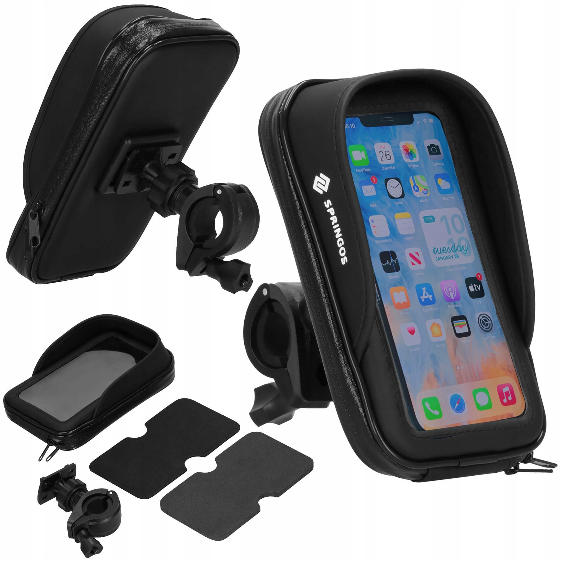 ЧЕХОЛ СЕДЕЛЬНАЯ СУМКА ДЕРЖАТЕЛЬ ДЛЯ ВЕЛОСИПЕДА РАМА БАГАЖНИК ВЕЛОСИПЕД ТЕЛЕФОН ВОДОНЕПРОНИЦАЕМЫЙ