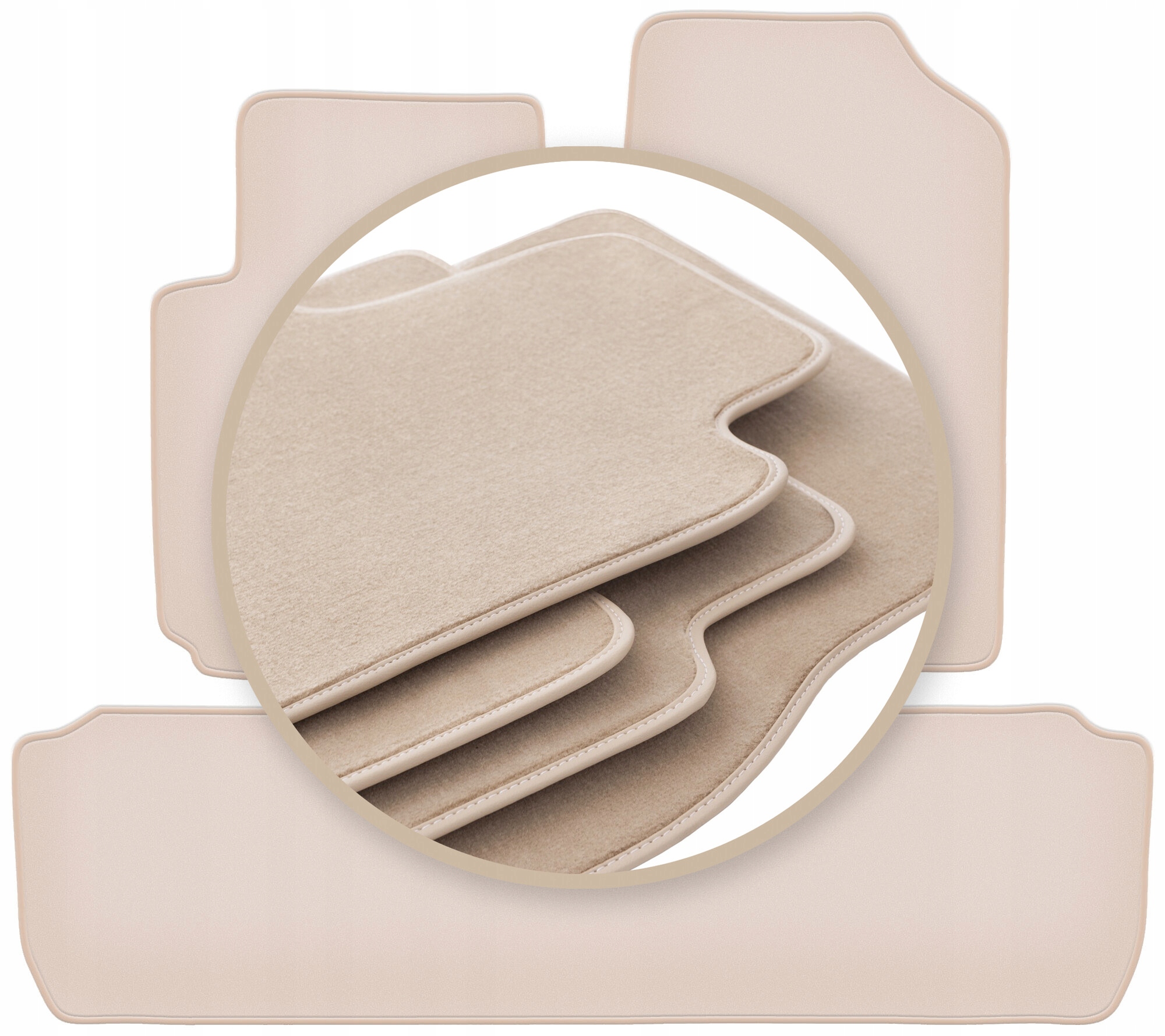 Velúrové koberčeky 10 mm Premium pre: Citroen Xsara Picasso minivan 1997-2010