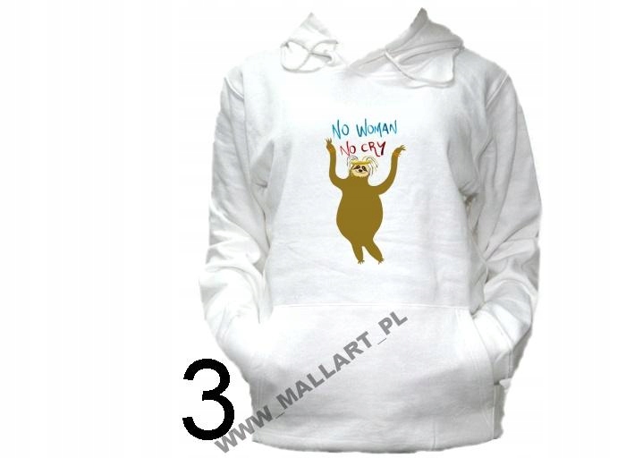 

Bluza Kaptur Leniwiec Sloth Śmieszne Wzory