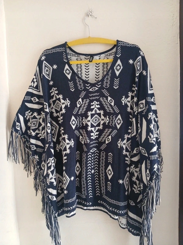 Narzutka poncho H&M rozmiar S