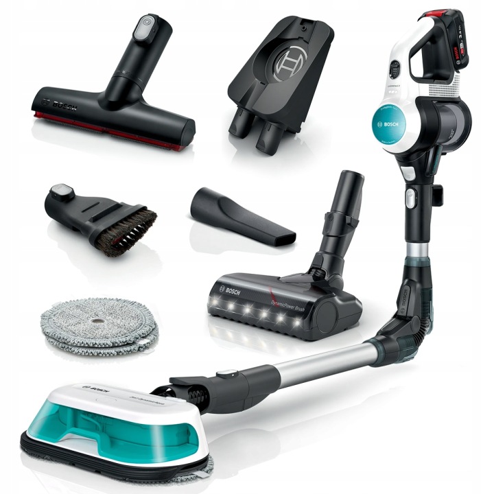 Myjący odkurzacz pionowy Bosch Unlimited 7 ProHygienic Aqua BCS71HYG1 2w1