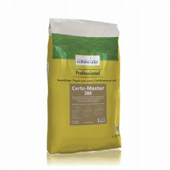 

Nawóz do trawnika Schweizer Certo-Master 3M 25KG