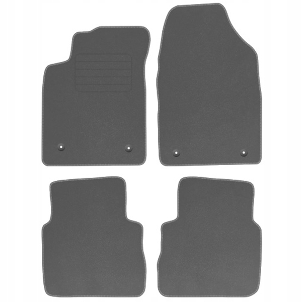 Opel Signum 2003-2008 velurové koberce Comfort Šedé
