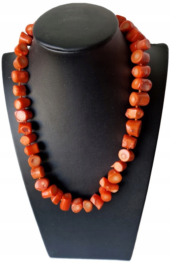 Korál Červený Přírodní Náhrdelník Životní Síla Muladhary Kameny Tantry