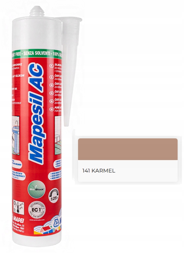 

Silikon Mapei Mapesil Ac 310ml Karmel 141