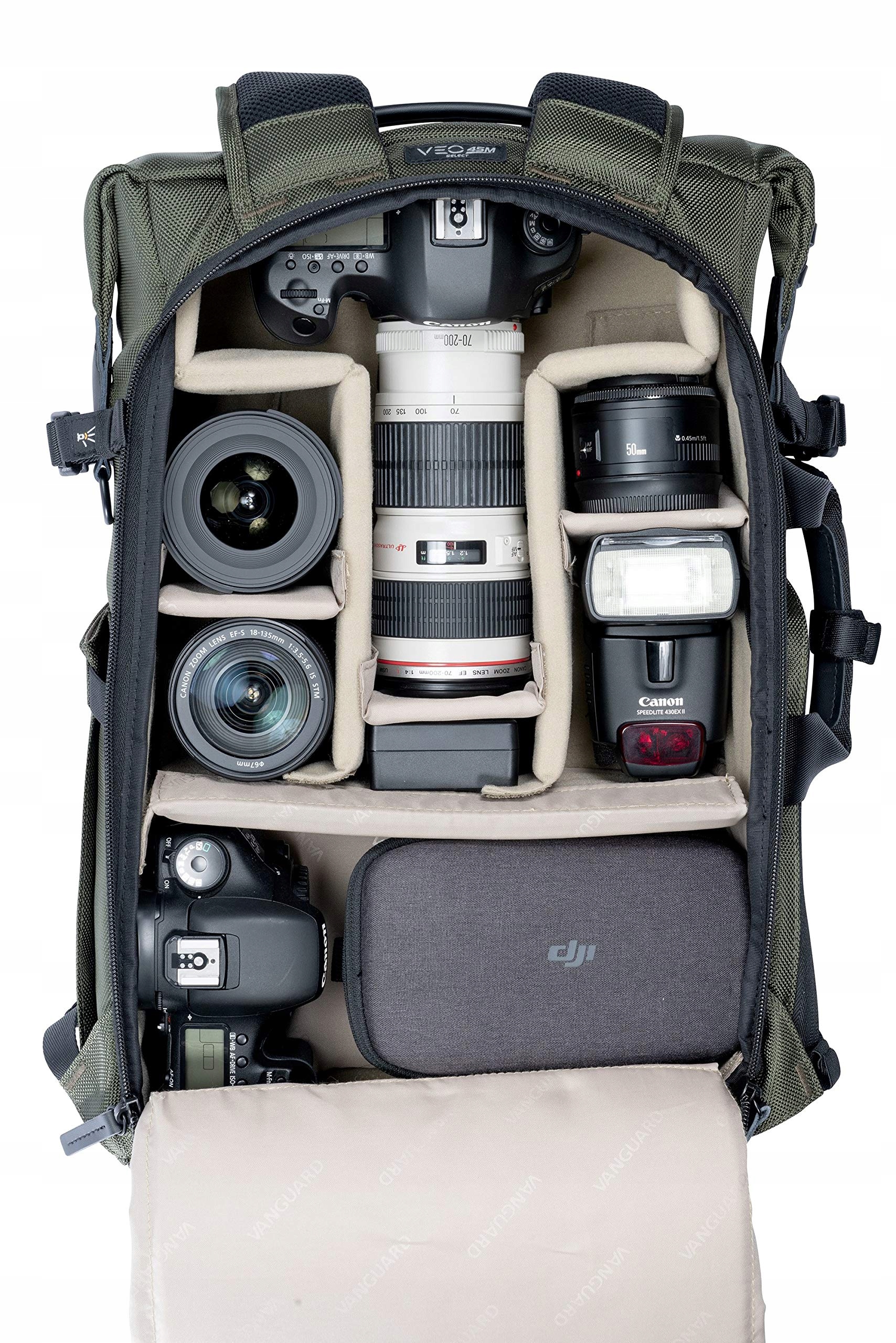 VANGUARD Plecak Na Sprzęt Fotograficzny Veo Select 45M Zielony — miniatura 2