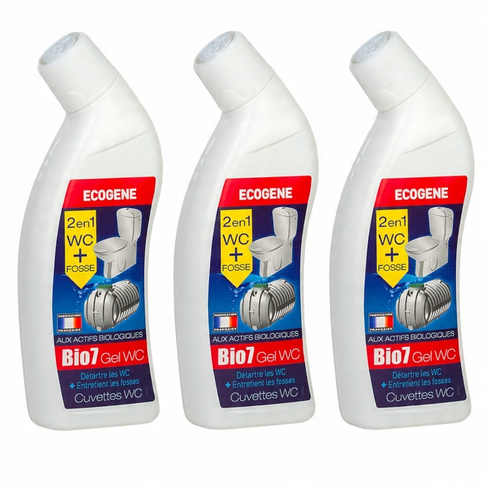 

Bio7 Żel Wc 2w1 na Kamień Pleśń Bezpieczny 3x 750