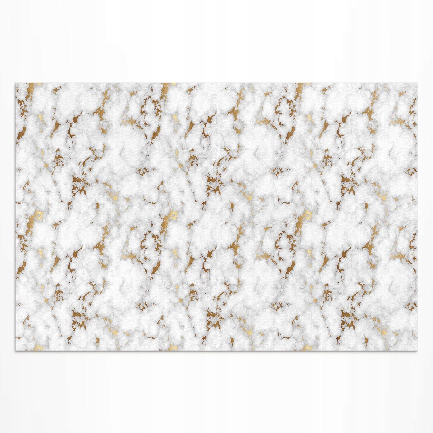 Vinylový Koberec do zahrady na balkon Terasa Světlý mramor, módní kámen 60x90 cm