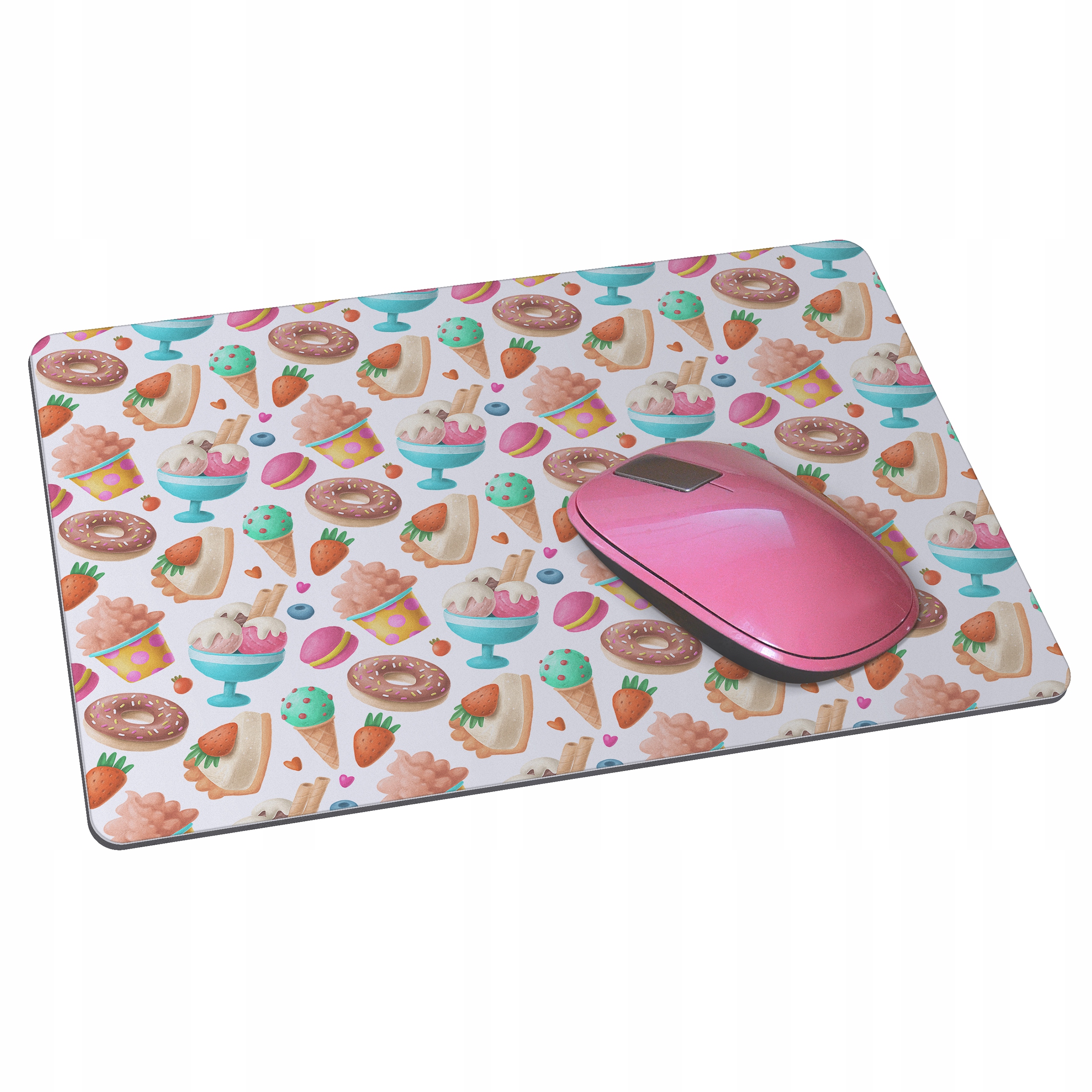 

Podkładka pod mysz myszkę Słodycze lody słodkości