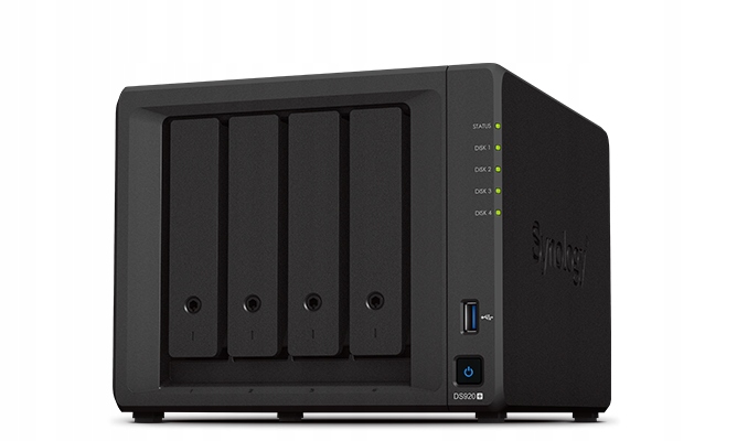 

Nas Synology DS920+ DDR4 12GB Ram (opcja do 20GB)