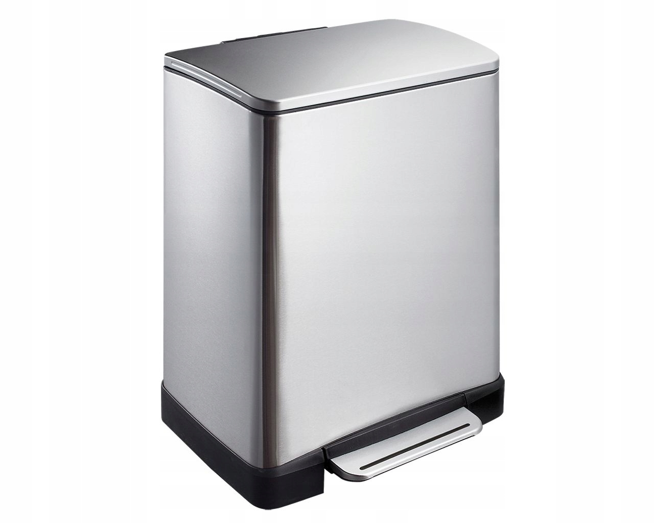 Levně Merida Kancelářský Koš Nerezová Ocel 50L Matný
