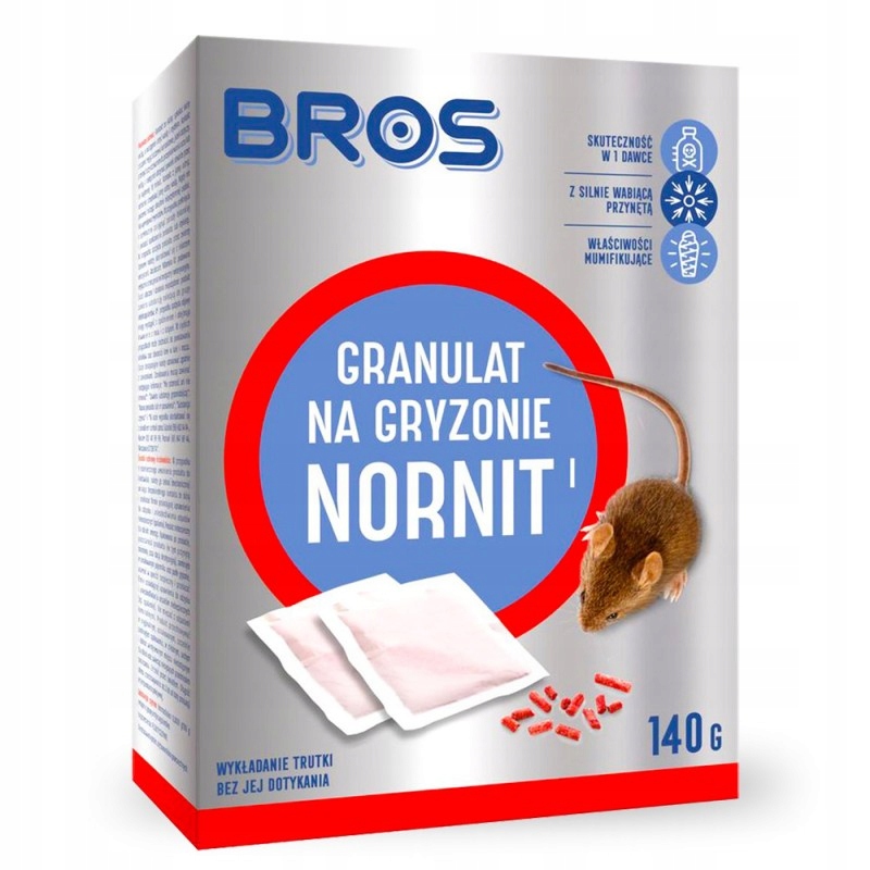 

Trutka na Myszy Nornice Szczuty Nornit' Bros 140g