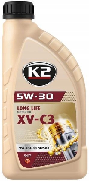 

K2 Texar 5W30 XV-C3 Longlife III Api Sn/cf 1L