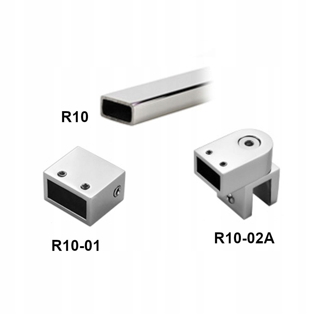 Stabilizátor skla sprchové kabiny Držák Reling Walk-IN 120 cm