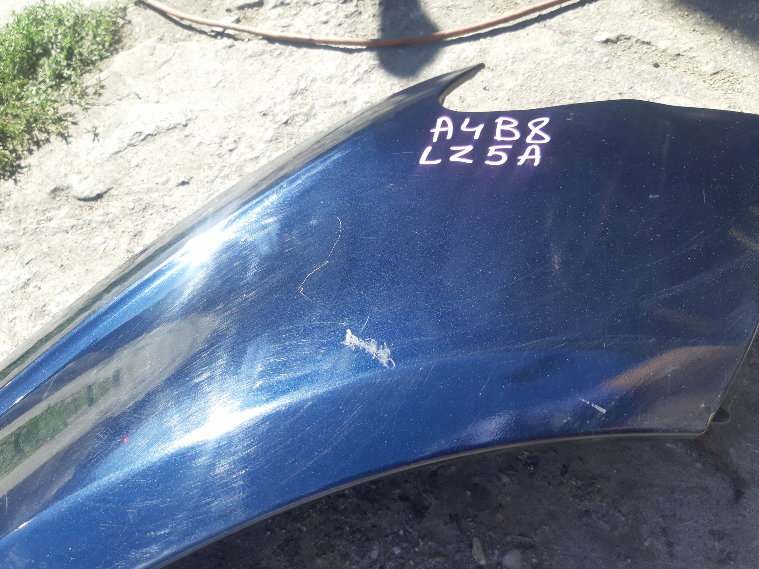 AUDI A4 B8 fender right front right front LZ5A