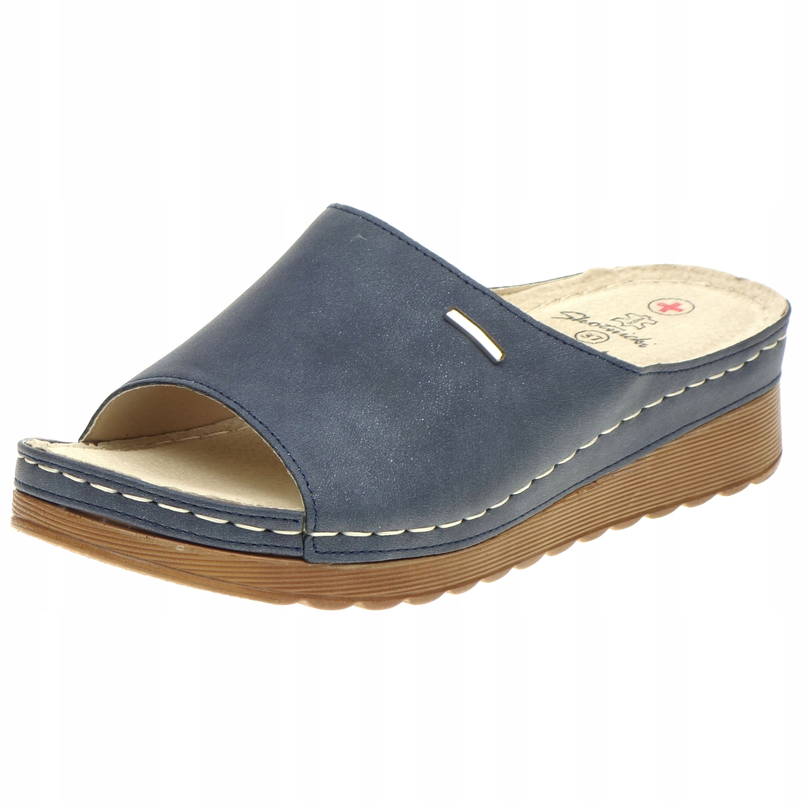 Pohodlné Nazouváky Skotnicki Koturn vč. kůže Zdravotní obuv 39