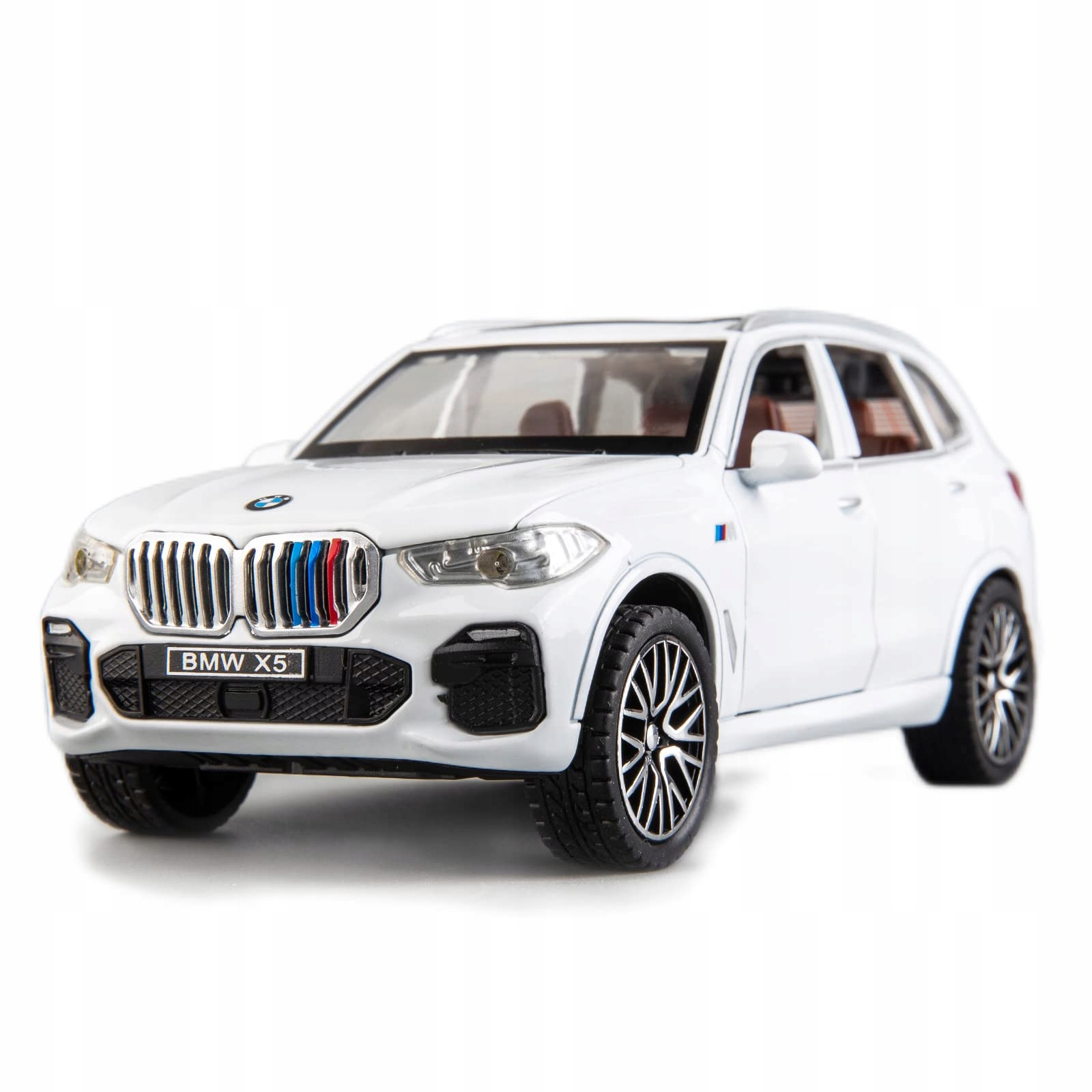 Tgrcm Model Bílého auta Bmw X5 Suv 1:32
