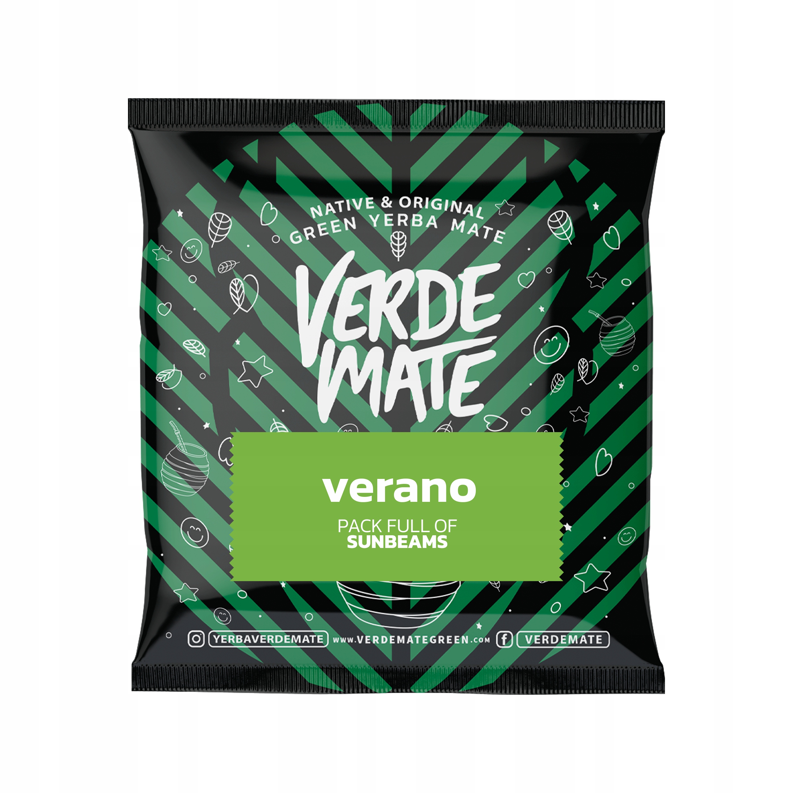 Levně 9 x Yerba Verde Mate Green Verano 50 g