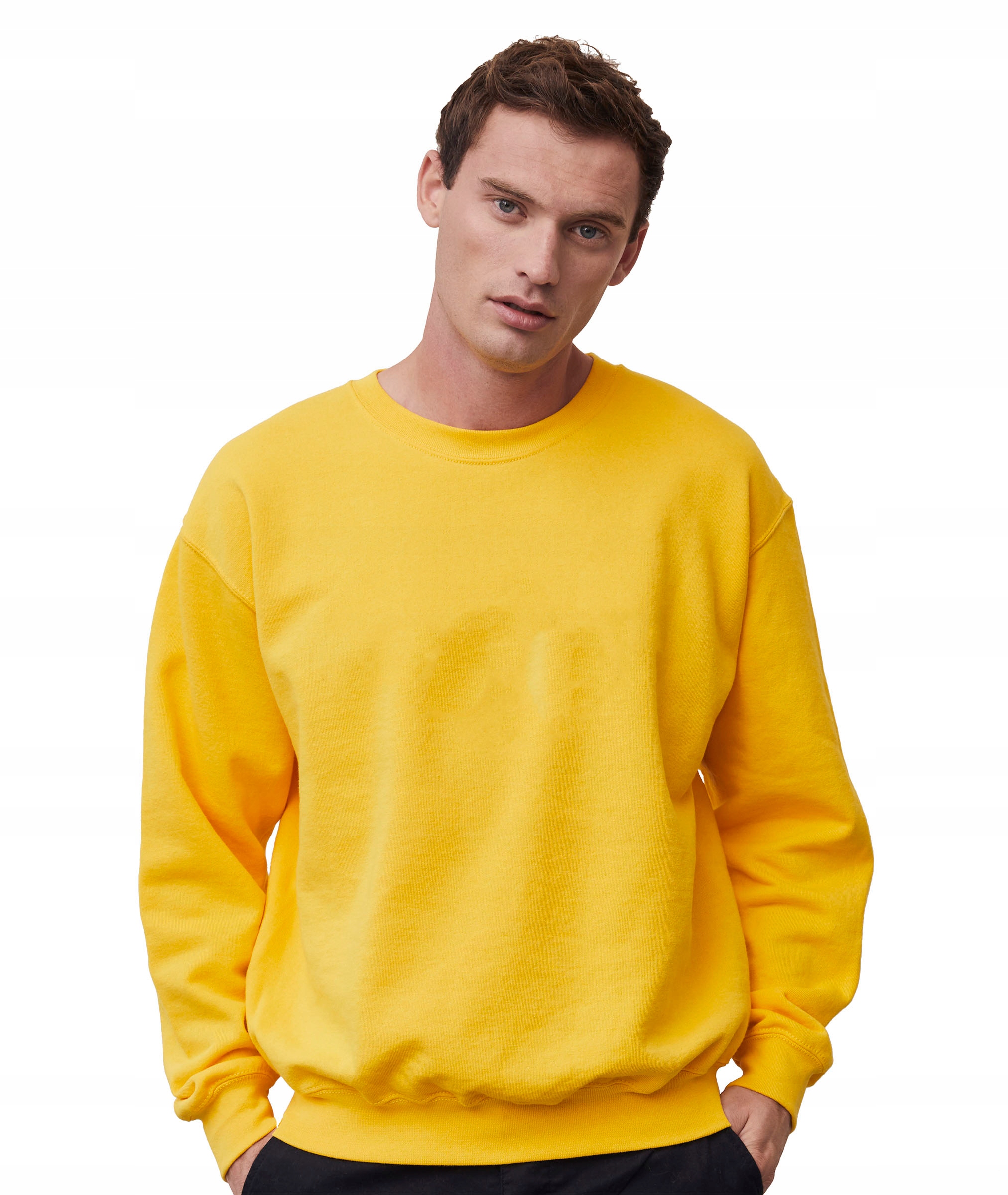 

Bluza męska Fruit Classic, bawełna, ciemnożółty XL