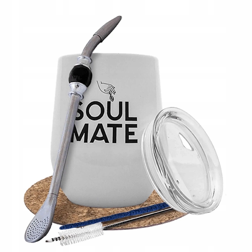 Levně Startovací sada Yerba Mate tykva TermoLid Soul Mate bombilla cca 350 ml