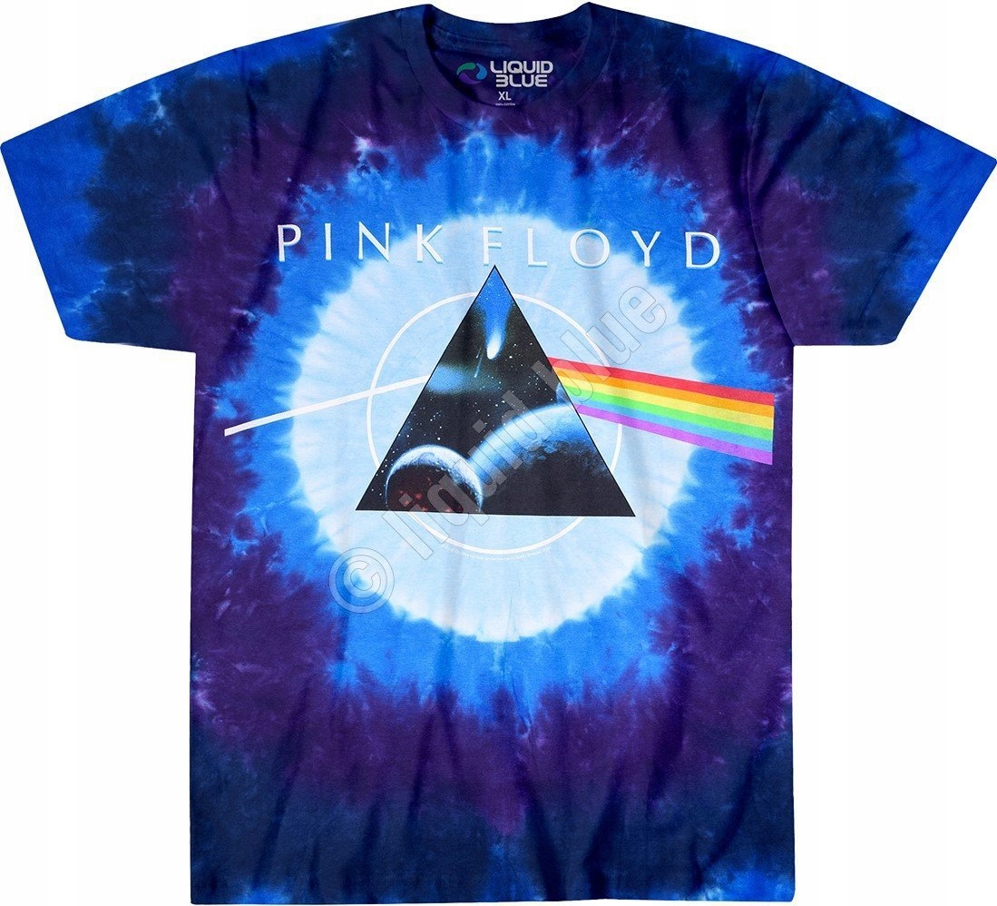 Pink Floyd Dark Side Galaxy Liquid Blue S