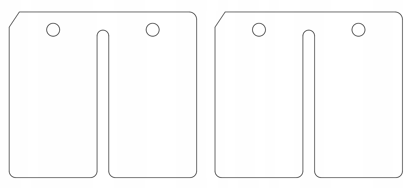 PLYTKI membrany zaworu YAMAHA DT125 2 listki