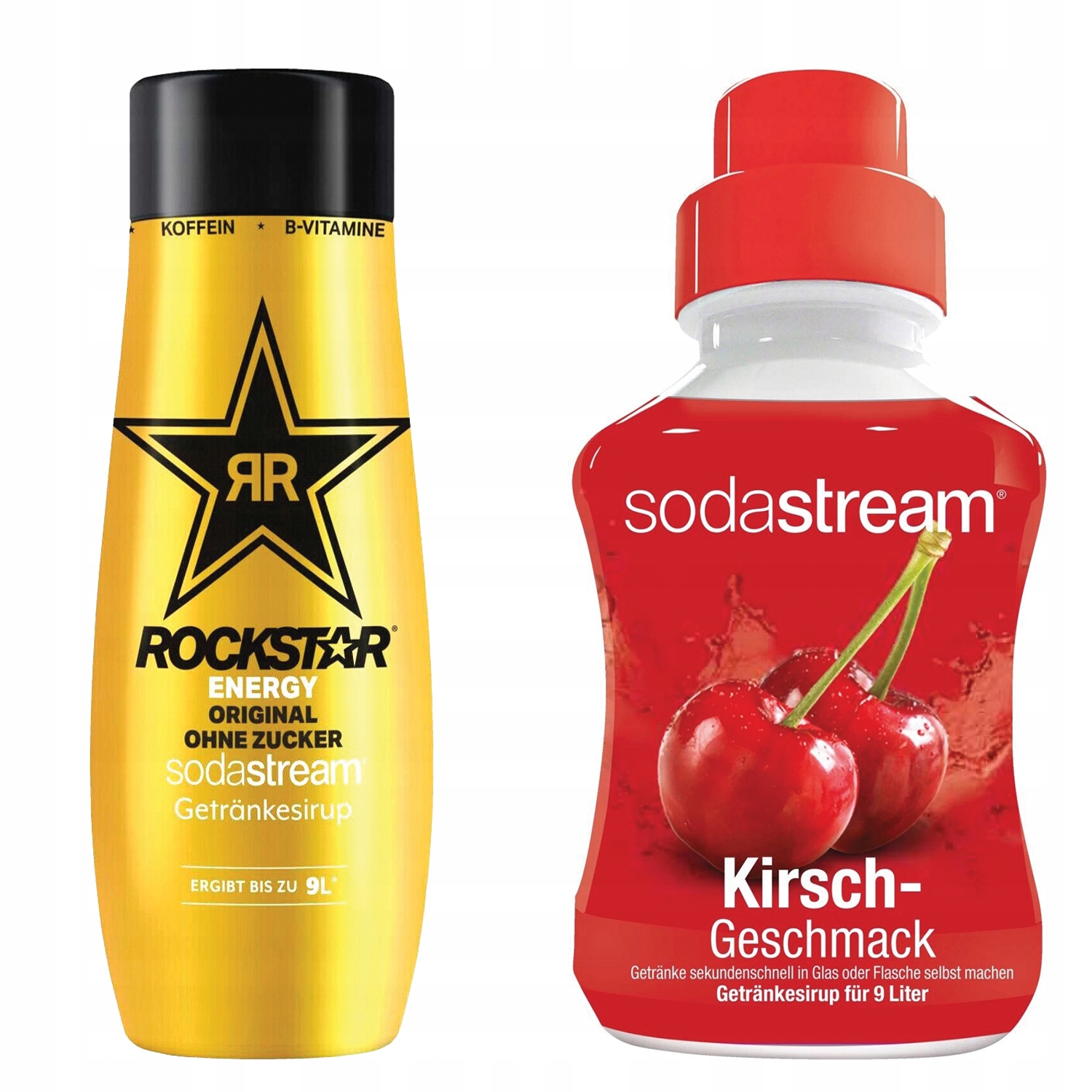 

2 Syropy Sodastream Rockstar Original Zero Wiśnia