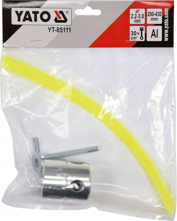 GŁOWICA ŻYŁKOWA DO KOS SPALINOWYCH ALUMINIOWA YATO Kod producenta YT-85111