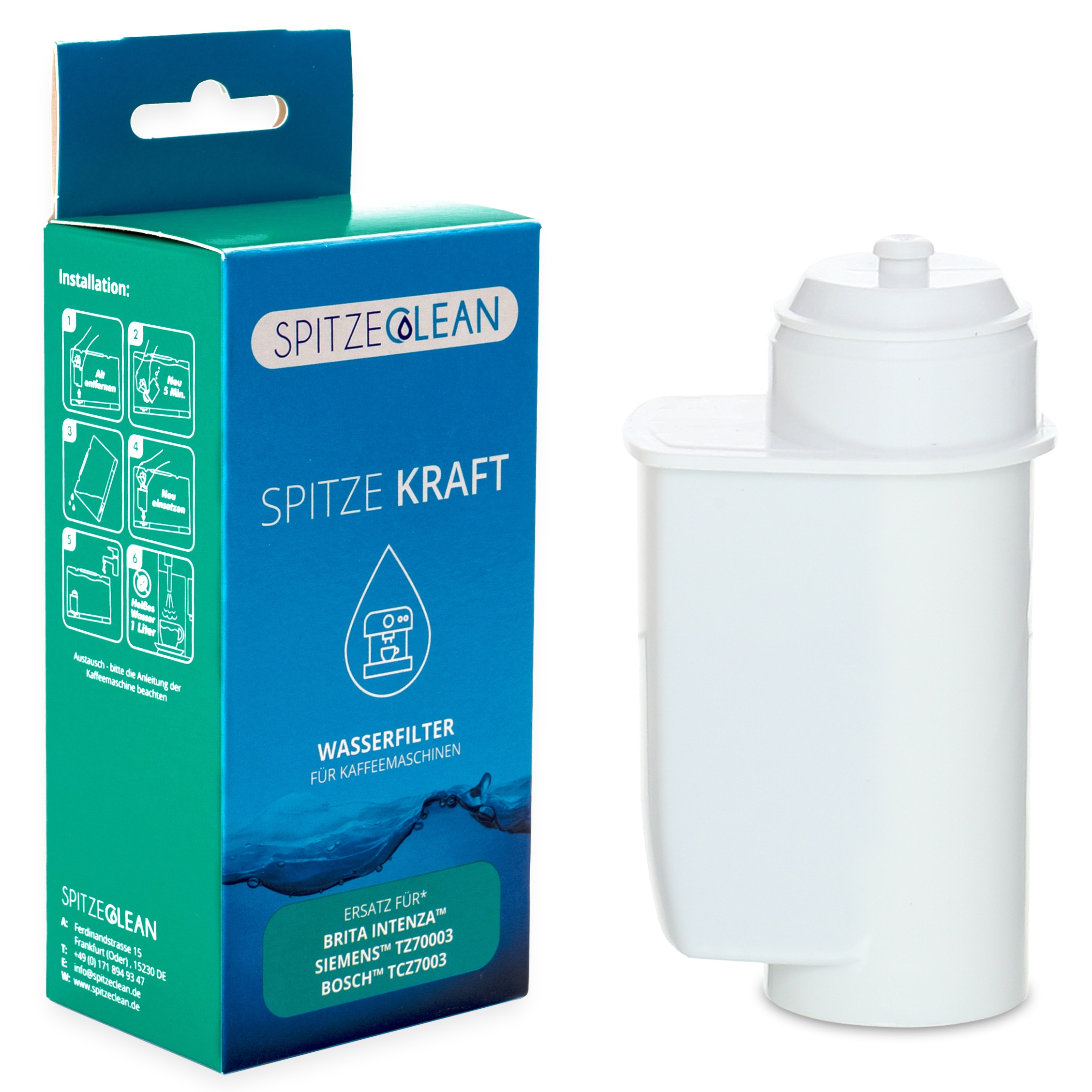 1x FILTR + TABLETKI SIEMENS BOSCH TZ80002 TZ80001 Kod producenta SET_SIEMENS4