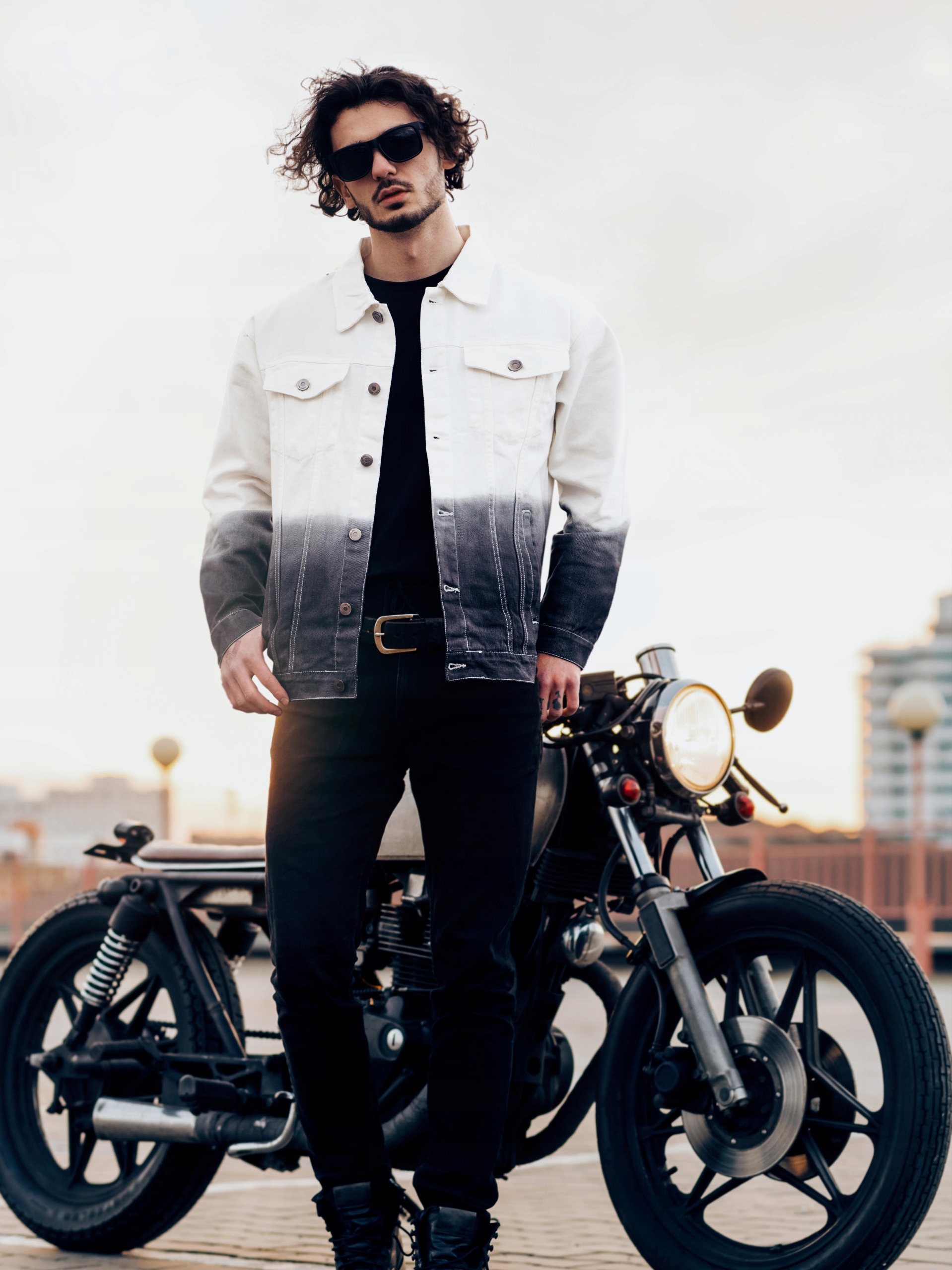

Kurtka Męska Jeansowa Urban Selection Modna XL