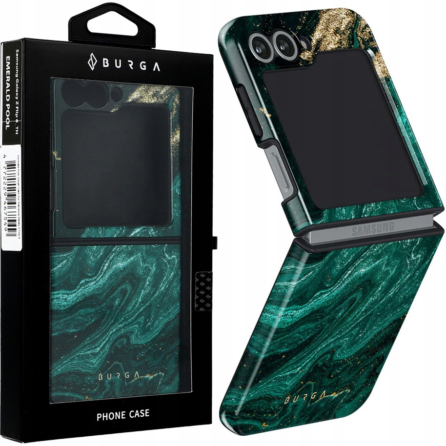 Pouzdro Burga pro Galaxy Z Flip7 Fe 6 case Glamour, odolné, elegantní zadní kryt