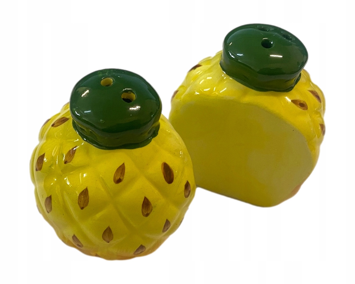 

Zestaw Przyprawników solniczka pieprz Ananas