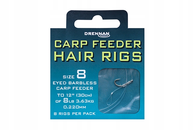 Przypony Carp Feeder Hair Rig 0,20mm Hak12 Drennan