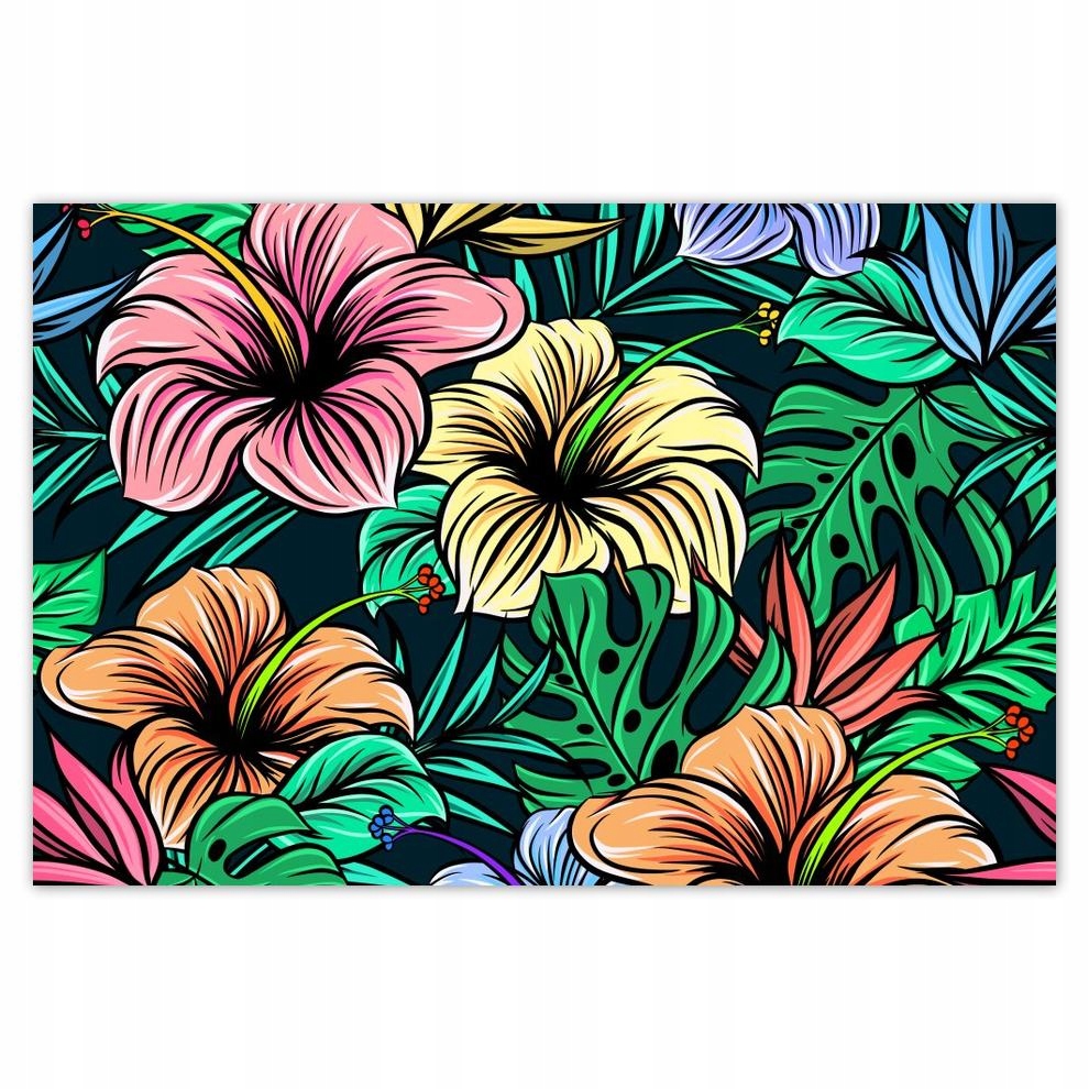

Plakat 93x62 Monstera Zielony liść
