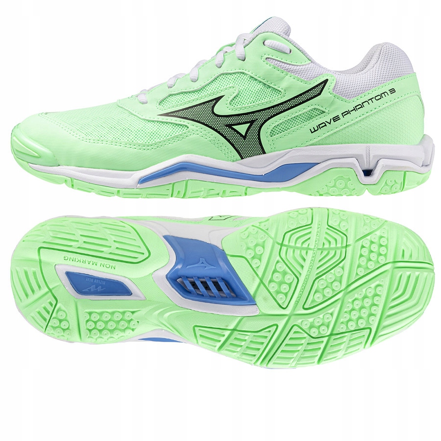 Mizuno Wave Phantom 3 [41] Pánské boty, zelené