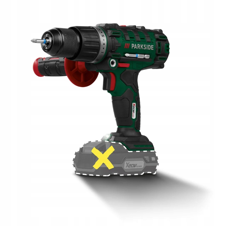 Wkrętarka Parkside zasilanie akumulatorowe 20 V Psbsa 20-Li d4