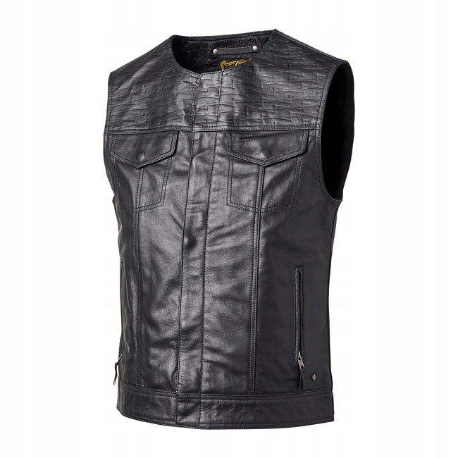 Motocyklová vesta Rolands Sands Lewis 74 Black/lightning 3XL