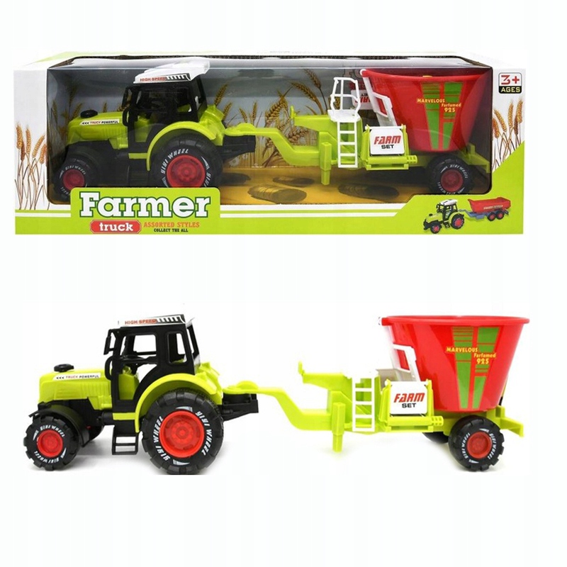 

Traktor Ciągnik Farm siewnikiem do nawozu