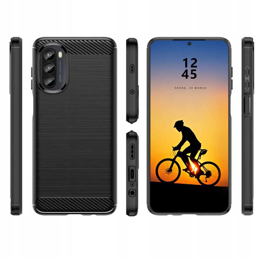 

Etui Carbon Pancerne Case Do Motorola G82 5G G52
